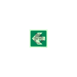 E22 - Arrow Left SABS sign