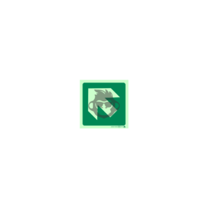 E30 - Arrow Up Left Degree SABS sign