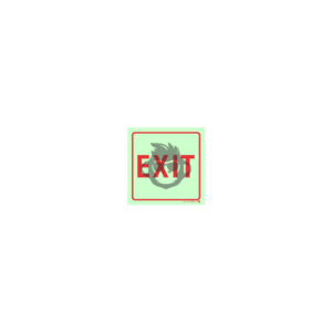 E32R - Exit Red SABS sign