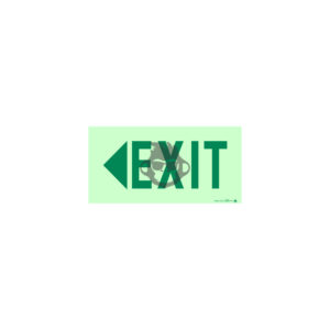 E05G - Green Exit Left SABS sign