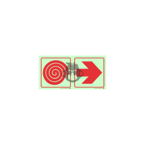 F20 - Hose Reel and Arrow Right SABS sign