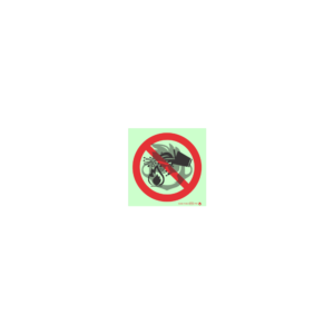 F25 - Prohibited Water as Extinguishing Agent SABS sign