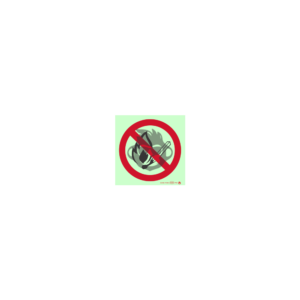 F26 - No Open Flame SABS sign
