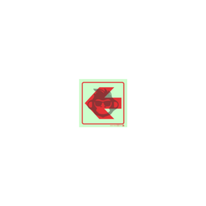 F37 - Arrow Left SABS sign