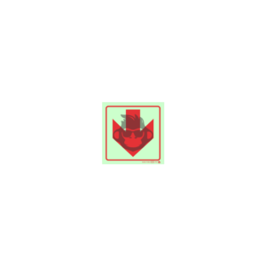 F38 - Arrow Down SABS sign