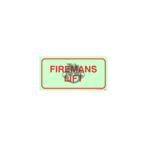 F47 - Fireman's Lift SABS sign