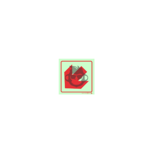 F52 - Degree Arrow Down Left SABS sign